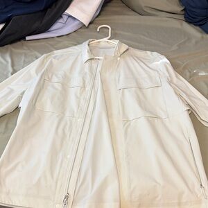 lululemon athletica White Lightweight Shirt Jacket
